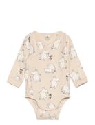 Lindex Body Wrap Moomin Beige