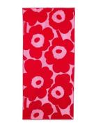 Marimekko Home Unikko Bath Towel 70X150 Cm Röd