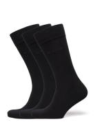 GANT Soft Cotton Socks 3-Pack Svart