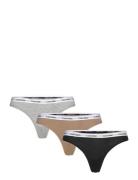 Calvin Klein Thong 3Pk Multi/patterned