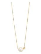 Pilgrim Trust Recycled Pearl Necklace Guld