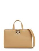 Tommy Hilfiger Th Reset Mini Tote Beige