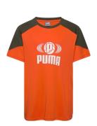 PUMA Active Sports Poly Tee B Orange