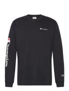 Champion Crewneck Long Sleeve T-Shirt Svart