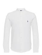 Polo Ralph Lauren Featherweight Mesh Shirt Vit