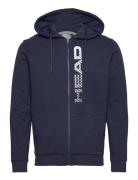 Head Club Fynn Hoodie Fz Men Blå