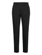 Mango Straight Suit Trousers Svart