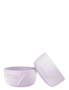 Everyday Baby Silic Baby Bowl 2-Pack Light Lavender Grå