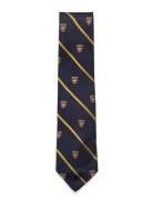 Polo Ralph Lauren Striped Silk Club Tie Marinblå