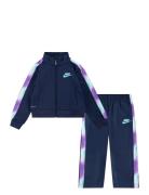 Nike Nike Solarized Dri-Fit Jacket And Pants Set Marinblå