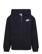 Nike Nkn N Nsw Club Fleece Lbr Fz Svart