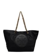 Tory Burch Ella Chain Tote Svart