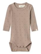 Lil'Atelier Nbfgago Kos Ls Slim Body Lil Brun