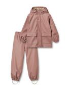 Wheat Rainwear Ola Set Rosa