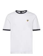 Lyle & Scott Ringer T-Shirt Vit