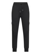 Mango Cargo Jogger Trousers Svart