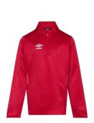 Umbro Liga Halfzip Jr Röd