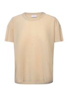 Coster Copenhagen T-Shirt With Shimmer Beige