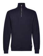 Lindbergh Half Zip Sweat Marinblå