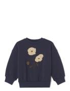 Garbo&Friends Flos Navy Sweatshirt Marinblå