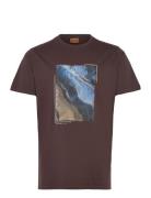 Mos Mosh Gallery Mmgriver Ocean Tee Svart