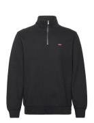 LEVI´S Men Original Hm 1/4 Zip Mineral Bl Svart