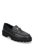 S.T. VALENTIN Lightweight Chunky Horsebit Loafer - Black Svart