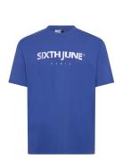 SIXTH JUNE Essentiel Ss Tshirt Blå