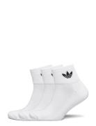 Adidas Originals 1/4 Socks 3P Vit