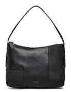 Calvin Klein Ck Block Shoulder Bag_Nubuck Svart