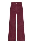 Tommy Jeans Tjw Claire Fine Cord Pant Röd