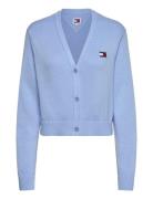 Tommy Jeans Tjw Essential Badge Cardigan Ext Blå