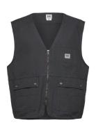 Lee Jeans Utility Vest Svart