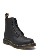 Dr. Martens 1460 Pascal Frnt Zip Black Nappa Svart