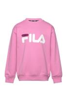 FILA Babina Greda Classic Logo Crew Sweat Rosa