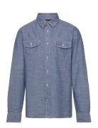 Lyle & Scott Chambray Shirt Blå