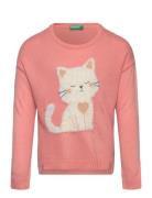 United Colors Of Benetton Sweater L/S Rosa