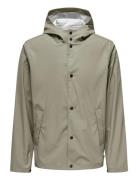 ONLY & SONS Onsluca Rain Jacket Otw Vd Beige