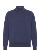 Polo Ralph Lauren Loopback Fleece Collared Sweatshirt Marinblå