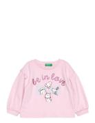 United Colors Of Benetton Sweater L/S Rosa