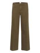 My Essential Wardrobe Laramw 149 Wide Pant Khaki Green