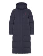 Polo Ralph Lauren Hooded Down Jacket Marinblå