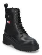 Tommy Hilfiger Tjw Chunky Combat Boot Svart