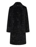 Jofama Gabriella Pile Coat Svart