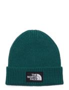 The North Face Kids Tnf Box Logo Cuffed Beanie Grön