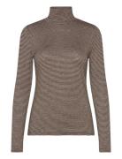 Culture Cualexandra Jersey Rollneck Brun