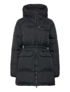 Tommy Jeans Tjw Midi Vail Puffer Svart