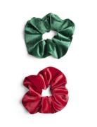 Pieces Pcnibe 2-Pack Scrunchie Röd