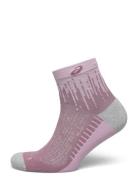 Asics Performance Run Sock Quarter Lila