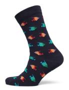 Lindbergh Happy Animal Bamboo Sock Blå